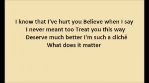Janieck - Does It Matter (English songs with subtitles)