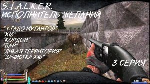 S.T.A.L.K.E.R.  Исполнитель желаний 3 серия " Скудный Сахаров"