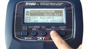 Sky RC D100 V2 AC/DC Dual Balance Charger/Discharger Voice Guide