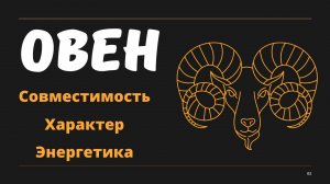 Знак Зодиака Овен (Гороскоп Овен)