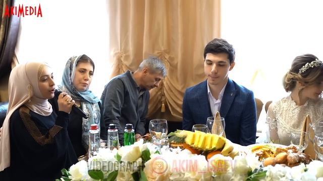 Хадиджа на свадьбе 2021. Нашид "Мама" На русском
