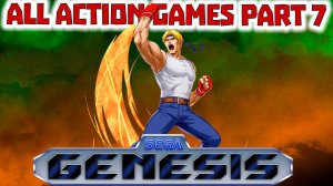 All ACTION Games Sega Genesis / Mega Drive PART 7