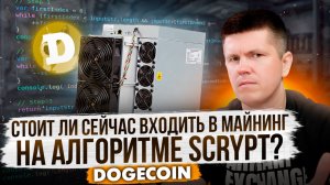 Стоит ли сейчас входить в майнинг на алгоритме Scrypt? | Dogecoin