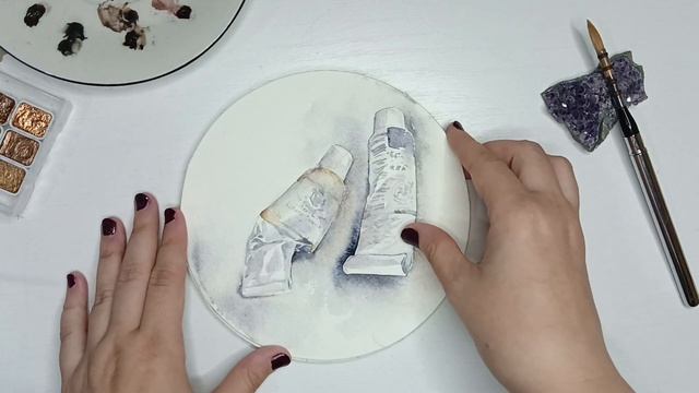 Круглая склейка от Paul Rubens | обзор акварельной хлопковой бумаги смотреть онлайн