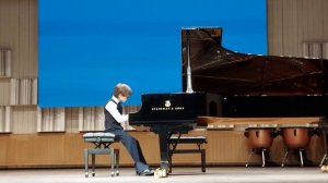 Путеводная звезда-2024. Ф. Бургмюллер - Кавалькада; Г. Лукиных - Ариозо. Старостенко Лев, 8 лет.