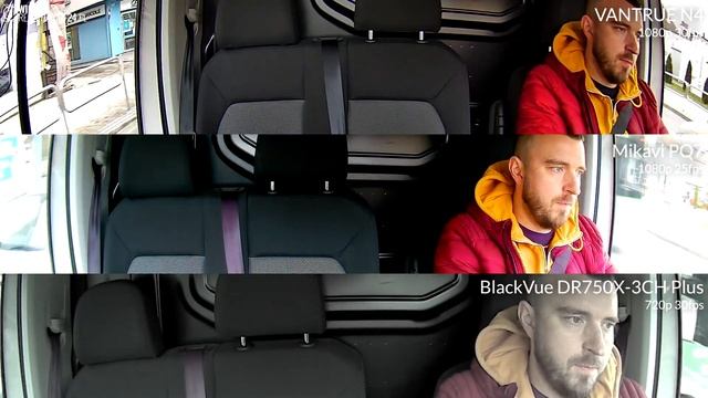 wnętrze VANTRUE N4, Mikavi PQ7, DR750X 3CH Plus porownanie 3w1 смотреть онлайн