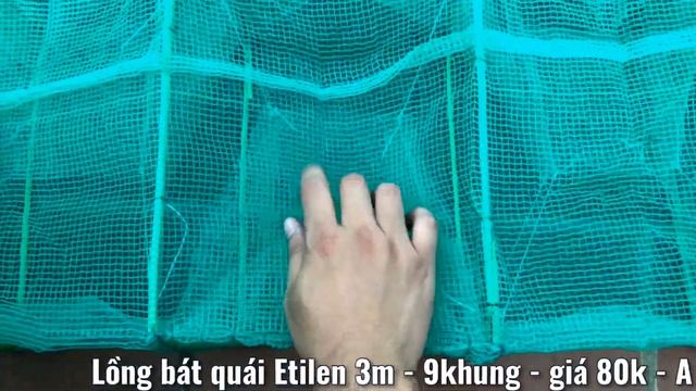 Lồng Bát Quái Etilen 3m - Chỉ 90k/ cái || A Cường 0982510555 смотреть онлайн