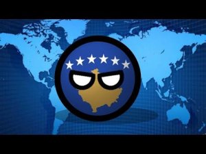 CountryBalls|Альтернативное прошлое Балкан с 1996-ого года #1-Независимая республика Косово