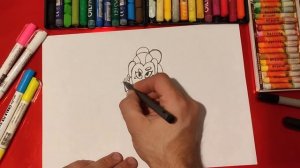 Рисуем Шеллииз Бравл Старс / Урок Рисования / How to draw Shelley from Brawl Stars / Drawing Lesson