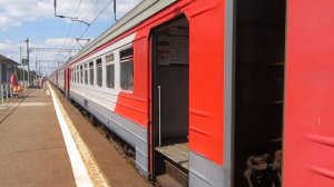 Электропоезд ЭД2Т-0026 платформа Портновская 10.08.2017 (2)