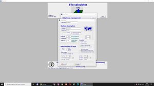 6.2 Практикум - Использование программы ETo calculator (FAO), часть 1