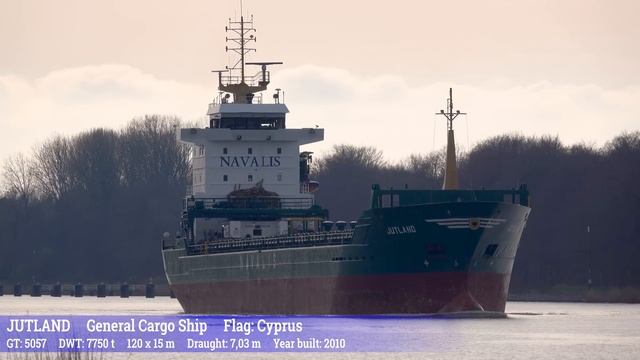 20 LARGE SHIPS ON KIEL CANAL - 4K SHIPSPOTTING GERMANY APRIL 2024 ...