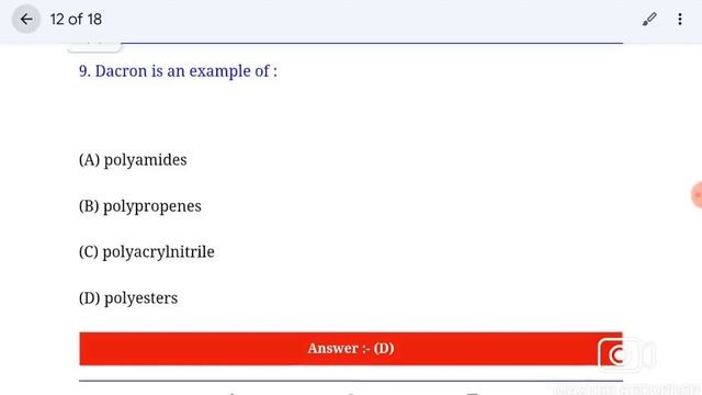 VVI OBJECTIVE QUESTIONS POLYMER By -Hari om shekhar