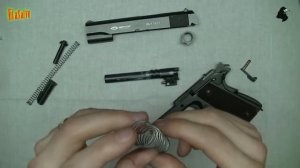 Неполная разборка Gletcher CLT 1911