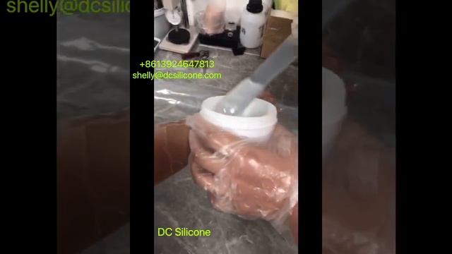 how to use silicone rubber to make hand