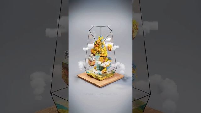 TerraLiving Autumn 2023 Voxel Art - The Vertex Voxarium #voxel #terrarium #calming смотреть онлайн