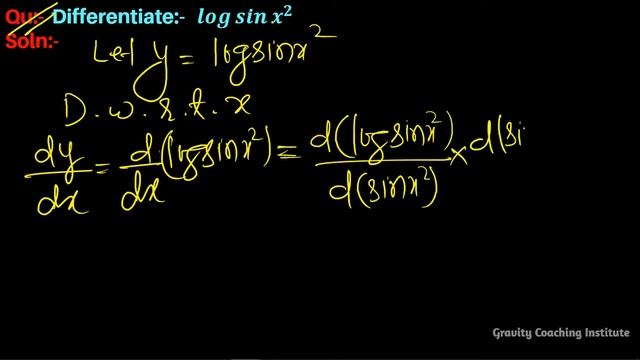 Q28 | Differentiate log sinx^2 | Derivative of log sinx^2 | Differentiation of log sin x square смотреть онлайн