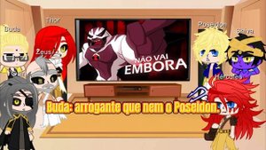 Deuses react ao Rap do Albedo(Ben 10) | [Iron Master].