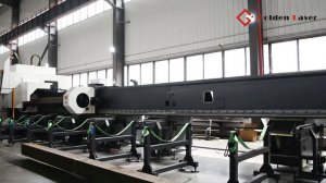Heavy-duty Tube Laser Cutting Machine for Large Square Pipe | Golden Laser