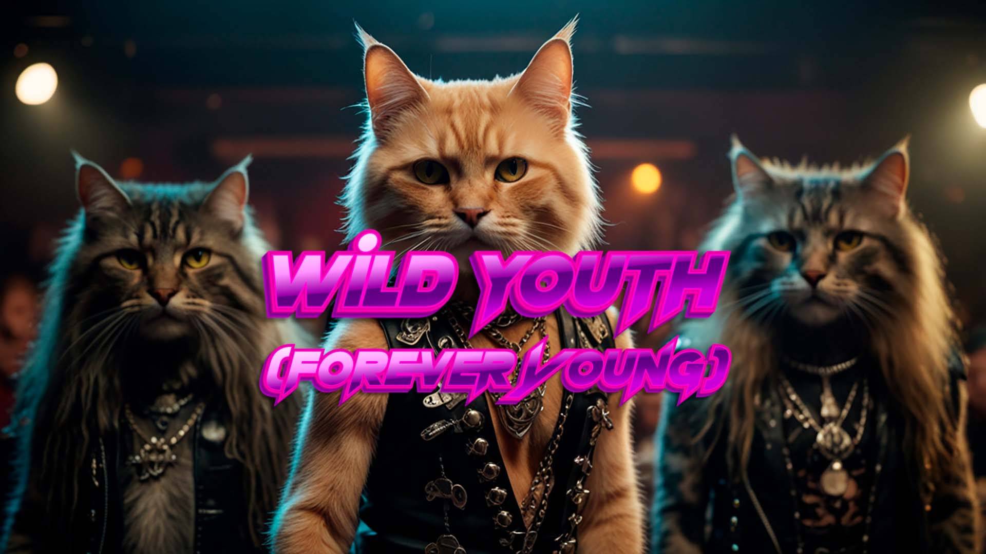Wild Youth (Forever young) (ai glam metal)