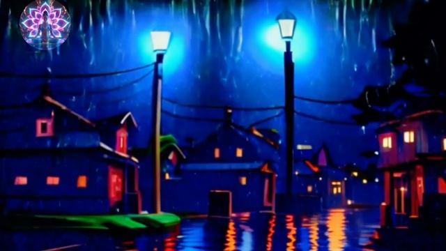 медитативная расслабляющая музыка | шум дождя для быстрого сна😴  #медитация