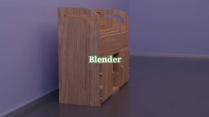 Prisma 3d vs blender bookshelf rendering #prisma3d #rendering #3dmodeling #animation