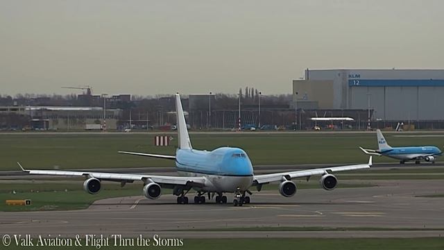 Last departure ever of KLM B747 PH-BFR смотреть онлайн