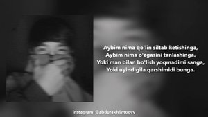ABDURAKHIMOV - Aybim nima? (премьера трека)
