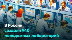 В России создали 940 молодежных лабораторий