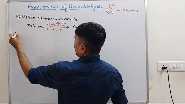 Preparation Of Benzaldehyde ( Aldehydes Ketones and Carboxylic Acids Class 12 )