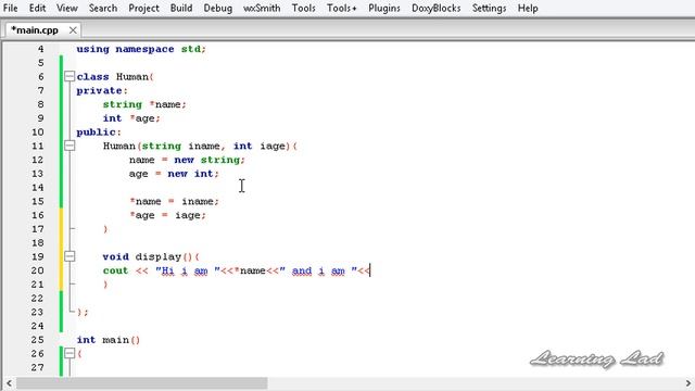 C++ Destructors to Release Resources with example | CPP Object Oriented Programming Tutorial
