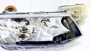 Skoda Octavia А7 модернизация фар. Шкода Октавия светодиодные фары.