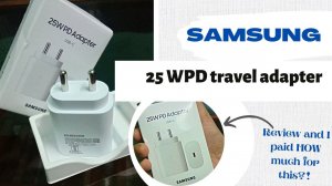 Samsung 25w Charger Unboxing and Review | Amazon Unboxing | Super Fast Charger