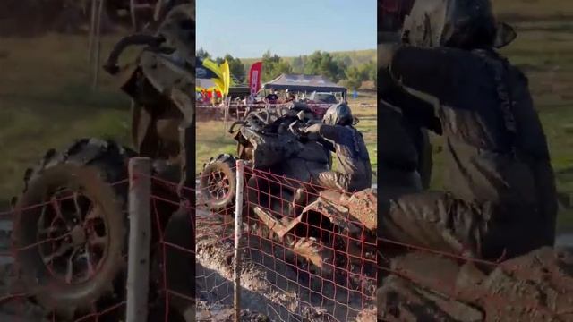 Гепард не сдается ️ пилот выкладывается на 110% #квадроциклы #atv #guepard смотреть онлайн