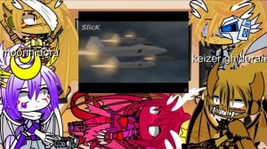 King Ghidorah Species react to King Ghidorah vs King Titan Gacha club