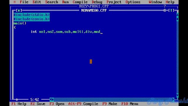C programming part 2 | Arithmetic operator in c | sum subtract multi division and mod operator