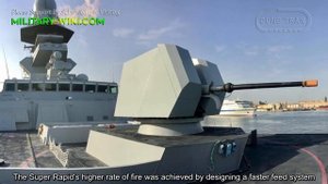 OTO Melara 76 mm: The Most Powerful 76mm Naval Cannon In The World