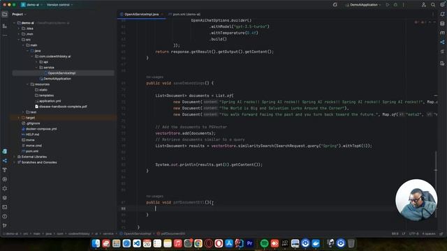 4. Answer ANY Question About PDFs! ChatGPT-Powered Chatbot Tutorial Chat With your PDFs Spring AI