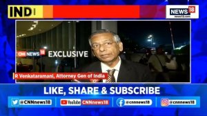 R Venkataramani | Attorney General of India | R Venkataramani News | India Gets New AG Latest News