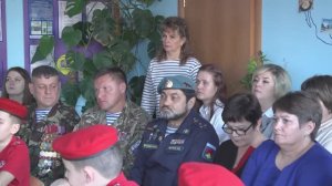 Парта героя в Талицкой школе №1