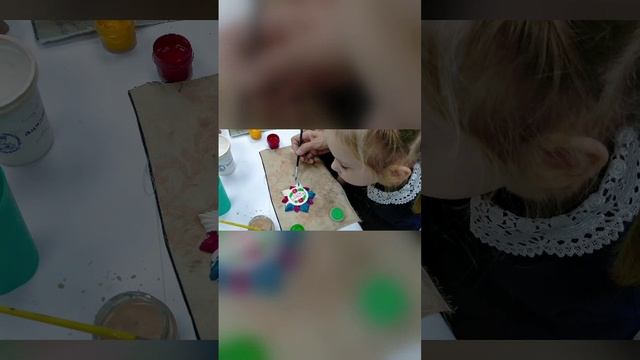 МК роспись поделок из гипса и глины
