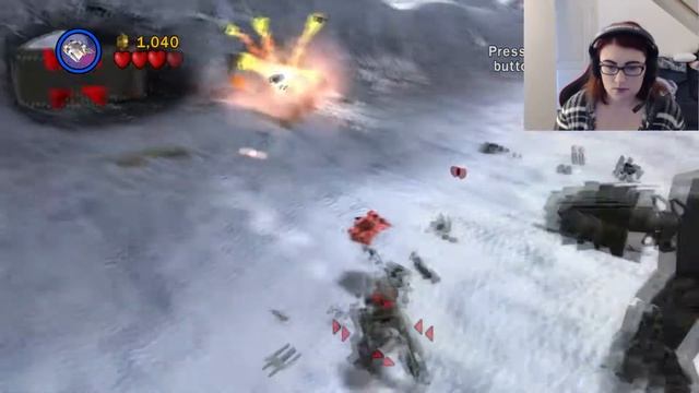 FLYING AROUND IN THE SNOW!!! ~ LEGO Star Wars Episode 24 смотреть онлайн