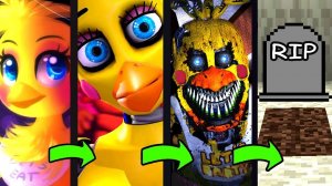 КАК МЕНЯЛСЯ АНИМАТРОНИК  И ЕГО ЖИЗНЕННЫЙ ЦИКЛ В МАЙНКРАФТ ! ЭВОЛЮЦИЯ АНИМАТРОНИКА В MINECRAFT ФНАФ