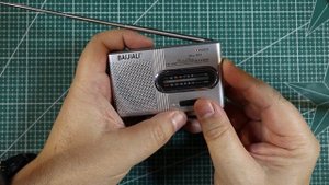 Портативный дешевый FM AM радиоприемник BAIJIALI BJL-R21