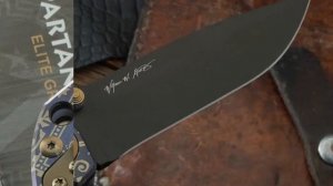 Кастомный складной нож Spartan Blades Spartan Harsey Folder Flush