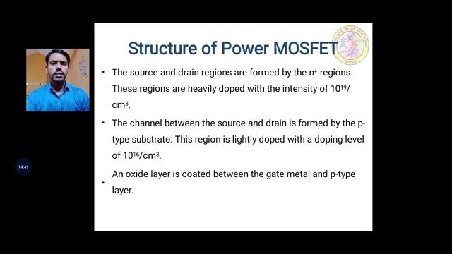 Industrial automation theory U1 S4 -Power MOSFET