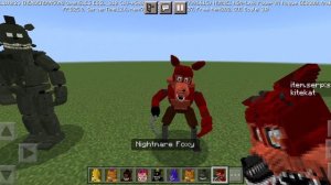 новый мод на фнаф 4 исправиленые аниматроники от ирритант  майнкрафт