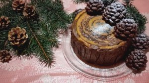 Торт лесной пенёк. Торт в стихах. Стихотворение "Новогодний торт"