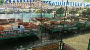 Ресторан Dimcay  на воде вблизи с Аланией.Турецкий обед на природе.