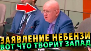 Срочное заседание в ООН! Заявление Небензи! Вот что творит Запад